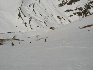appena sopra al rifugio Bezzi