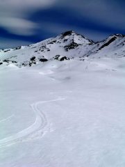 La parte alta : si scende dappertutto...