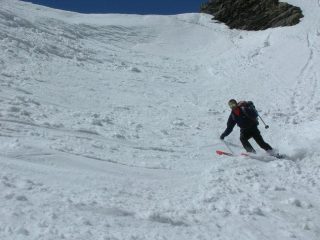 sulla pappa nel canalone d'Arnas
