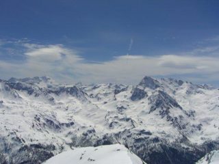 Panorama verso la Gran Rousse