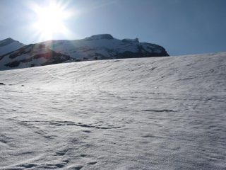 Verso la cima