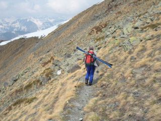 il traverso sotto alla Falinere da fare a piedi