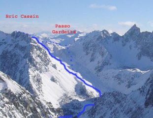 Bric Cassin visto dal Colletto