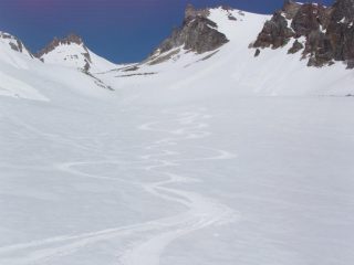 In discesa
