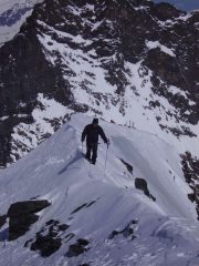 La crestina finale dello Strahlhorn