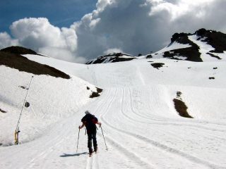 vista sulla parte alta del Gimont