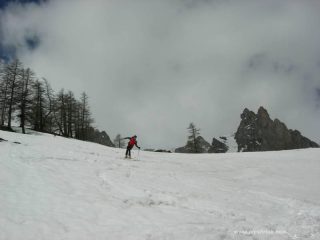 nella polentina...ben sciabile