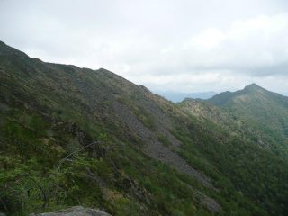 Dalle pendici del Gavala verso l'Ovaga.