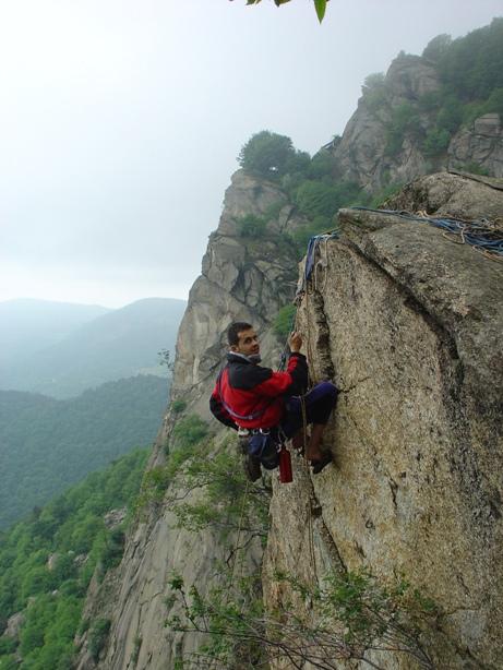 ultima sosta, con il rivero sullo sfondo