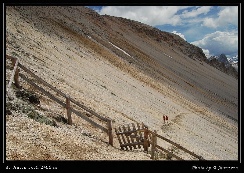 arrivo al st. anton joch