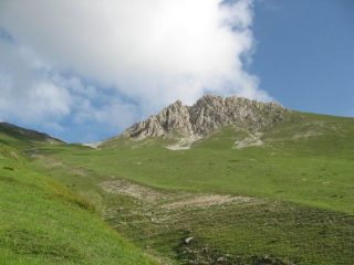 Rocca d'Orel dalla partenza