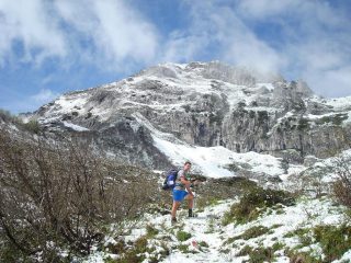 Salendo al Colle Garbella