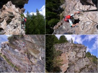 Momenti della ferrata