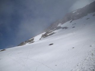 primissimo tratto di discesa