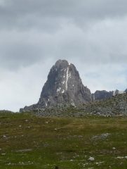 Evidente il canale sulla ovest