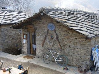 il rifugio barfè, sulla strada del ritorno..
