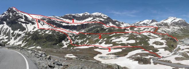 le vie di salita