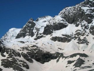 Croce Rossa,Punta Maria,Punta d'Arnas dal rifugio
