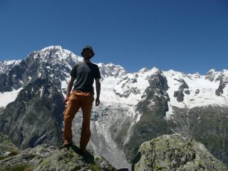 In cima.