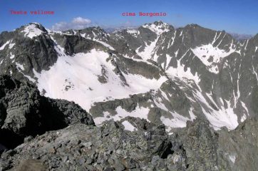 condizioni della cima borgonio e della Testa del vallone