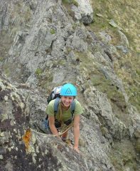 sere sul primo salto roccioso