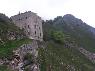 parte bassa del percorso