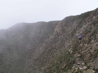 In vista della vetta