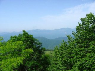 Panorama dal colle