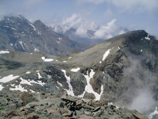 il monte iverta dalla cima