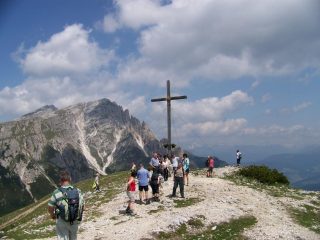 la croce di vetta