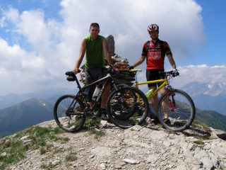 In vetta al Monte Blegier