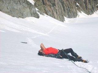 Simona si riposa