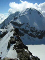 la cresta verso la ciamarella