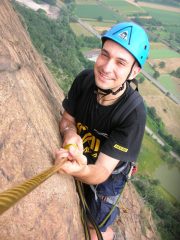 ....e qui in un punto un po' + ripido hihihi....