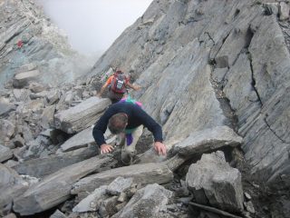 Discesa verso la Passetta