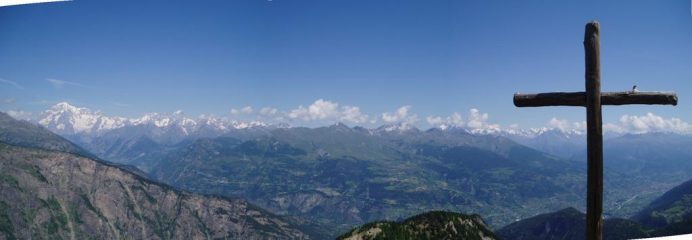 panorama dal m. paillasse 