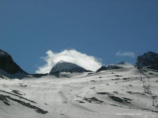 teodulo e Breithorn al mattino