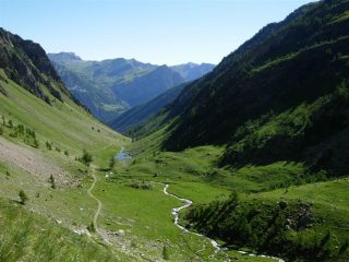 Il Vallone del Piz visto dall'alto