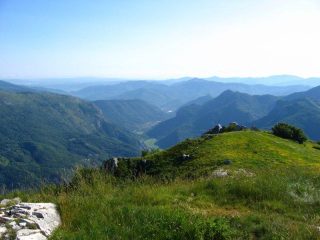 La val Tanaro dalla cima