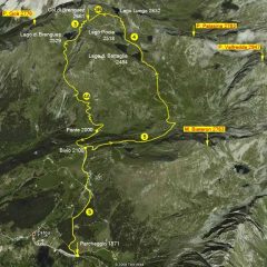 Itinerario e n° segnavia