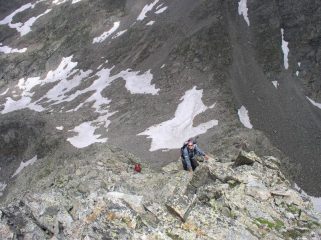 ultimi metri prima della cima