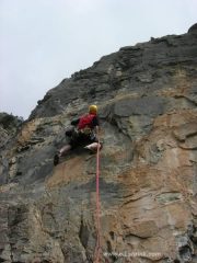 roccia così così.. foto podina