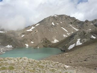la cima dal bivacco barenghi