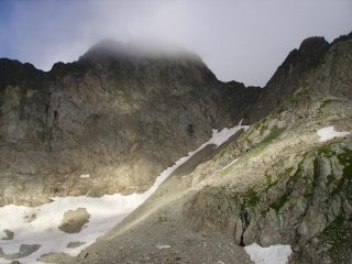 Il canale della Maledia dal Rif.pagari