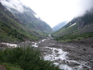 il vallone e... tanta acqua