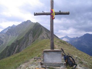 La vetta e la cresta sud