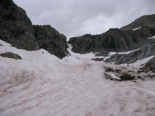 il canale di salita
