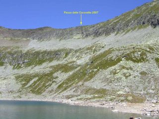 il passo visto dal lago di camposecco