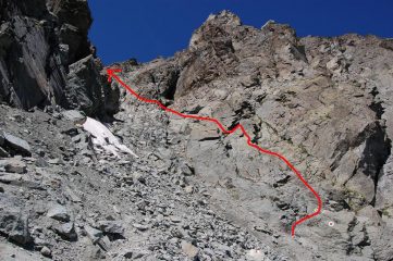 la salita nel colouir