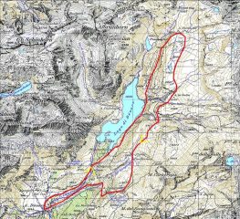 mappa del percorso